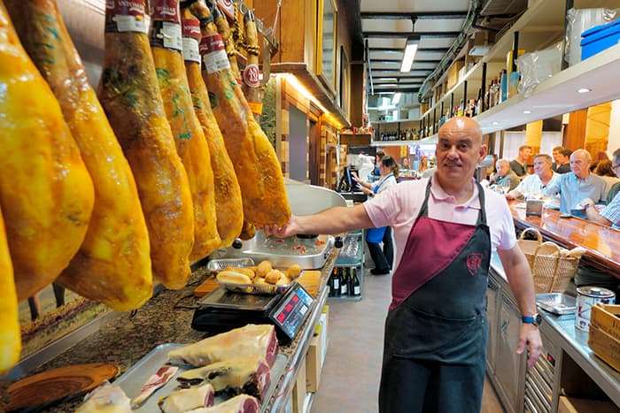 Antomar jamón ibérico Bilbao