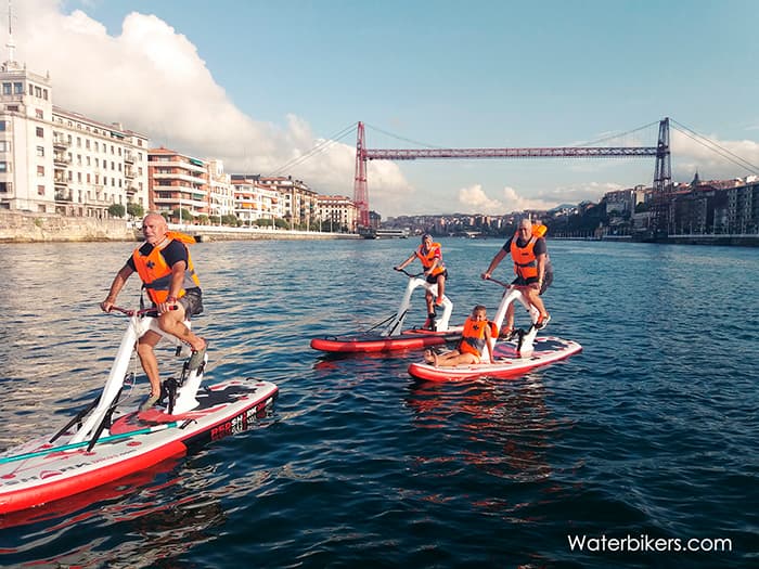 Bicis acuáticas Getxo