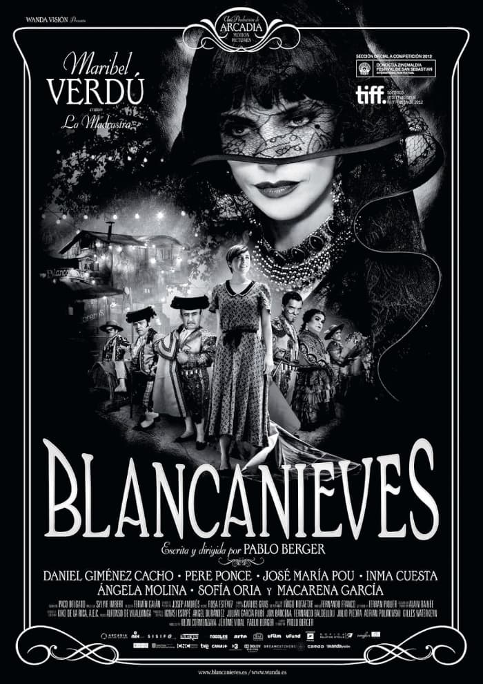Cartel pelicula Blanca Nieves