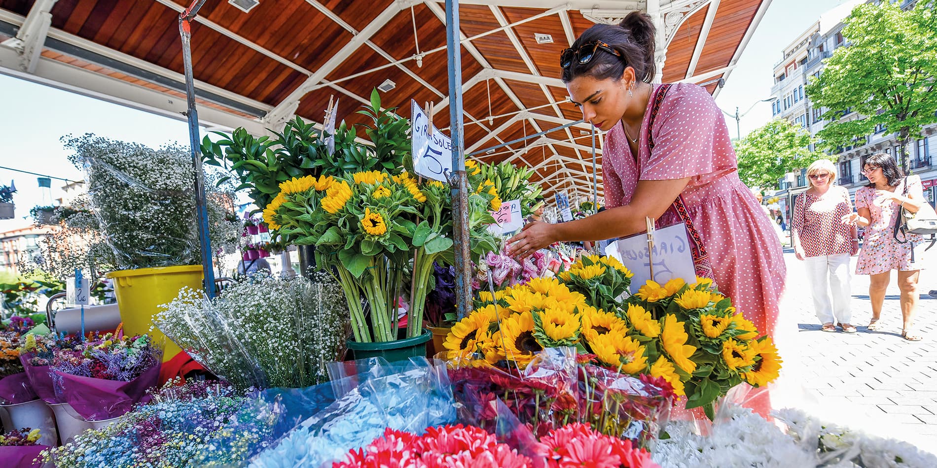 Mercado de flores Bilbao