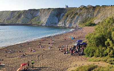 El txiringuito de la playa de Arrigunaga