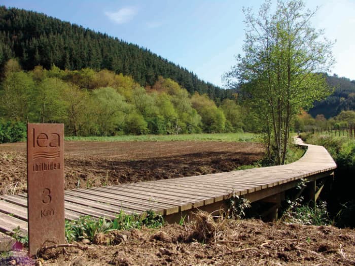 Ruta de los molinos del Agua Lea