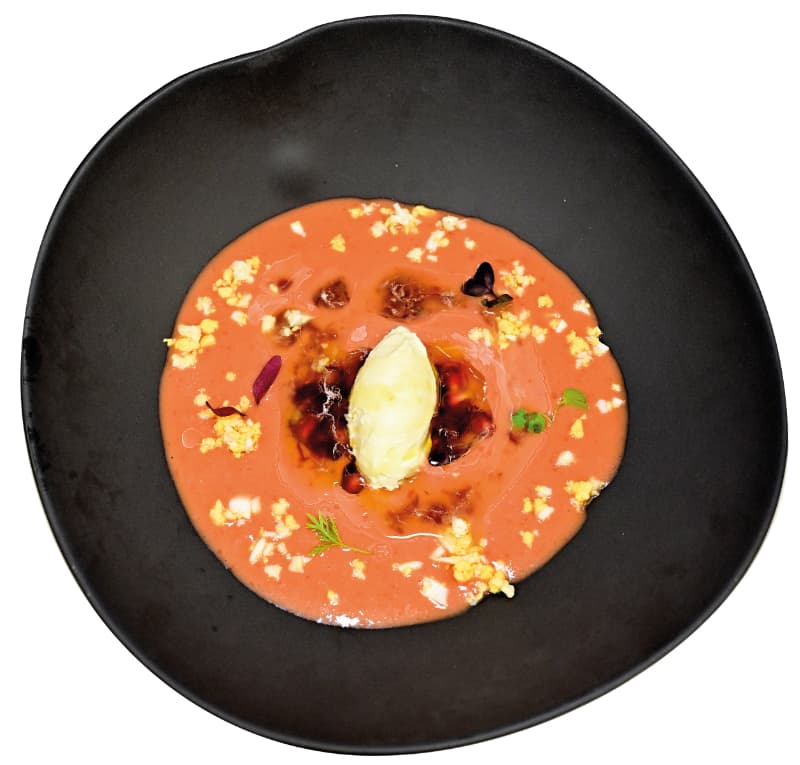 Salmorejo Trueba restaurant Bilbao