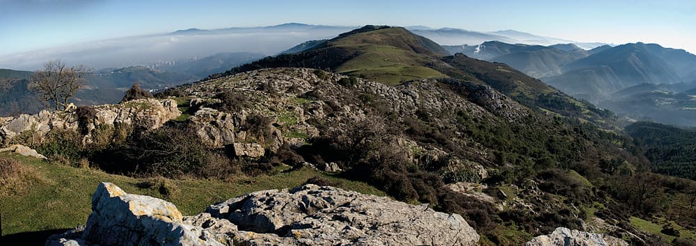 Sasiburu desde Penas Blancas © Kurtsik from Euskal Herria